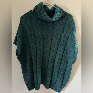 Splendid Sweater Turtleneck Vest Size Large